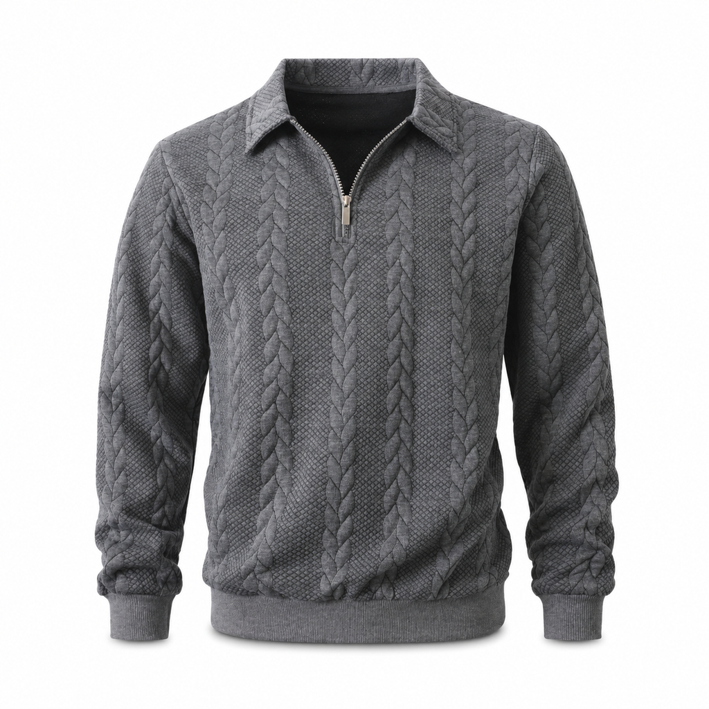 🔥Gratis verzending✈️Heren Casual Jacquard Gebreide Pullover