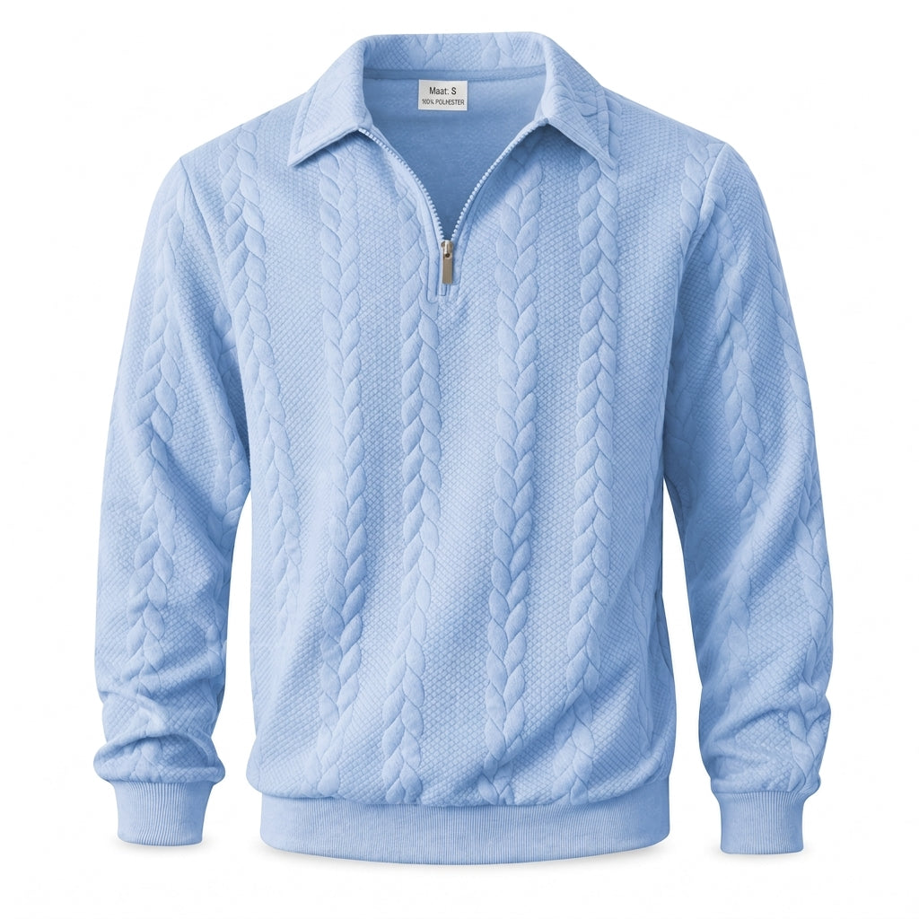 🔥Gratis verzending✈️Heren Casual Jacquard Gebreide Pullover