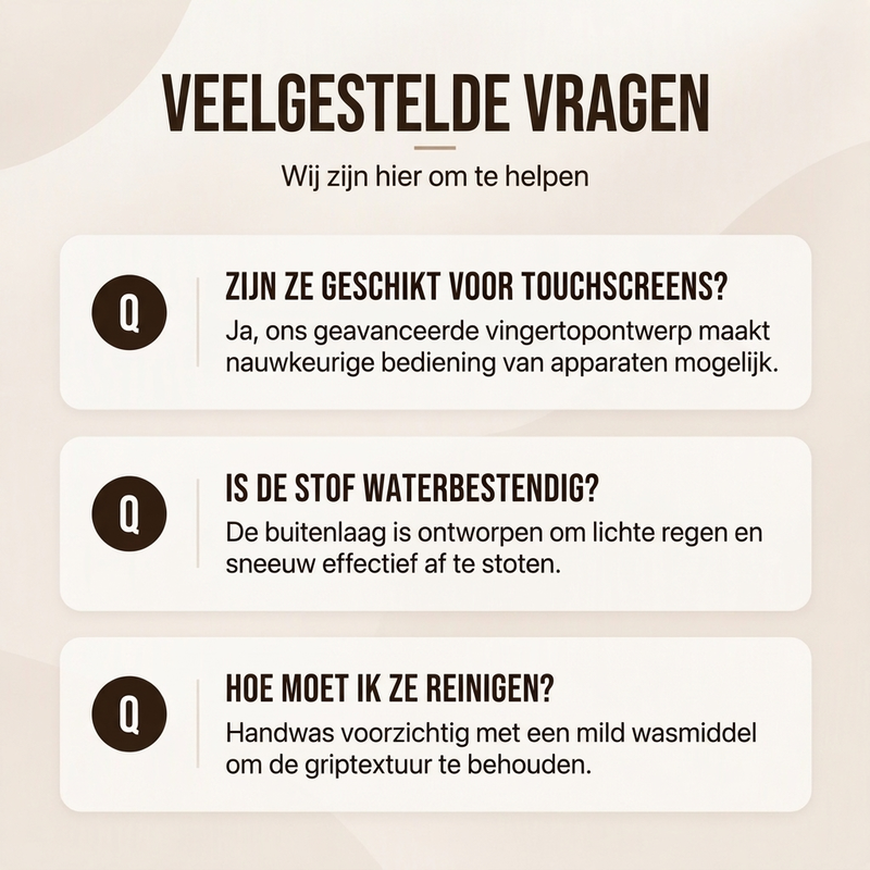 Thermische wielrenhandschoenen voor de winter met touchscreenfunctie