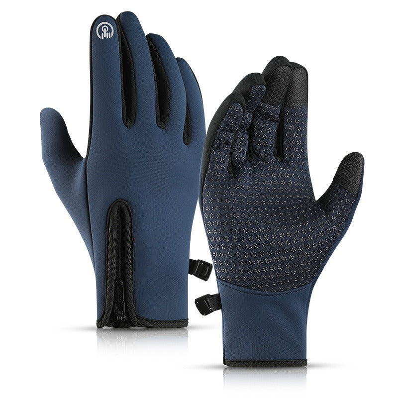 Thermische wielrenhandschoenen voor de winter met touchscreenfunctie