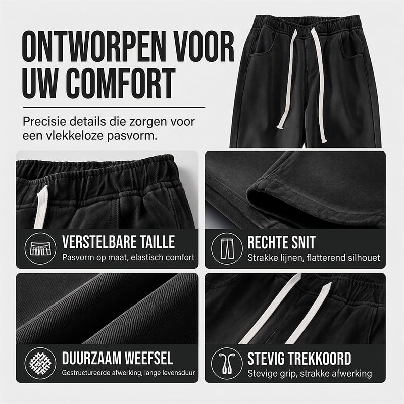 Dames warm gevoerde straight leg denim jeans