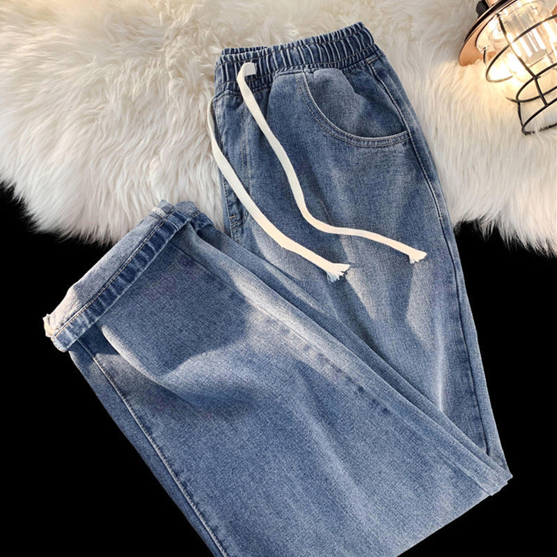 Dames warm gevoerde straight leg denim jeans
