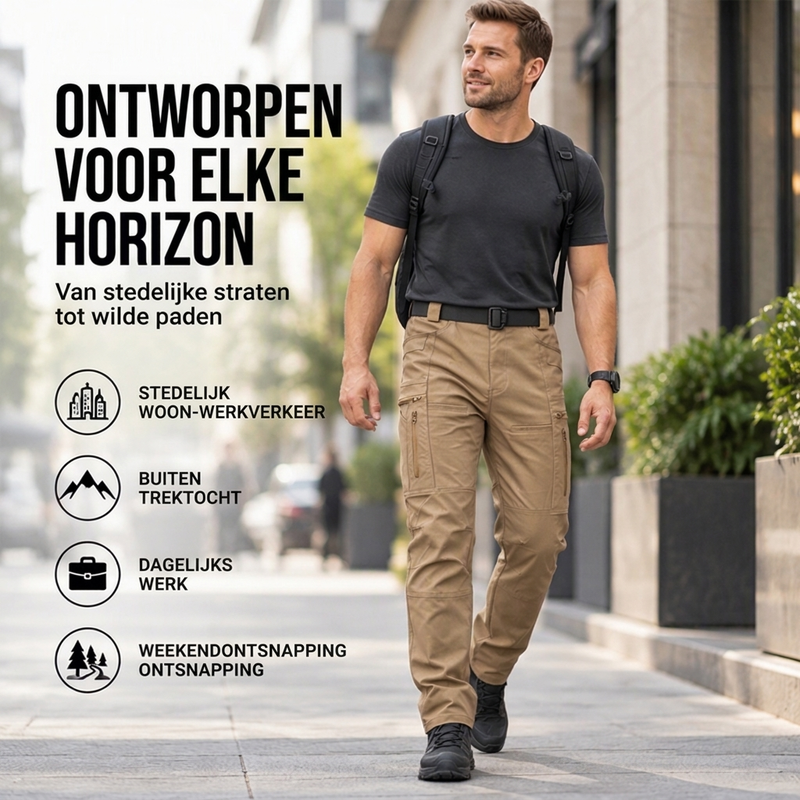 🔥Gratis verzending✈️Tactische cargobroek voor heren, geschikt voor buiten, slim fit