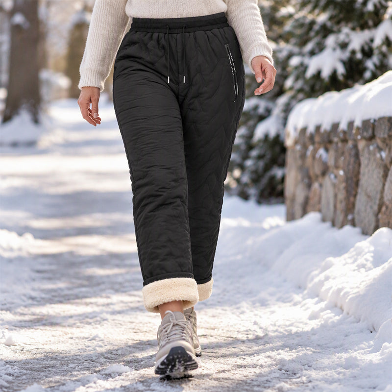 🔥Gratis verzending✈️Dikke winterbroek voor dames met pluche voering
