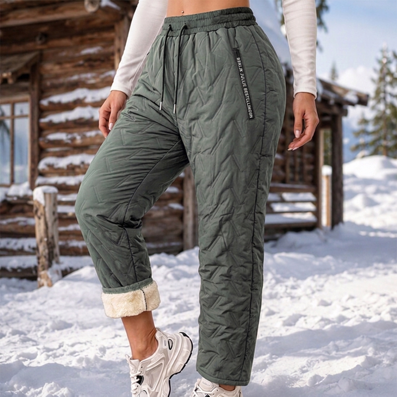 🔥Gratis verzending✈️Dikke winterbroek voor dames met pluche voering