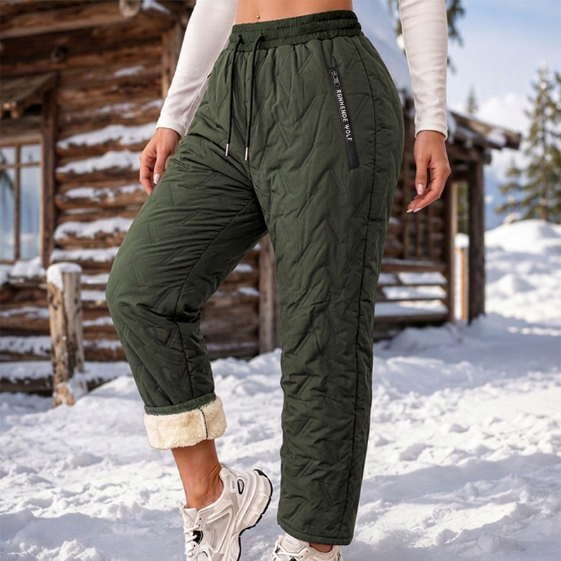 🔥Gratis verzending✈️Dikke winterbroek voor dames met pluche voering