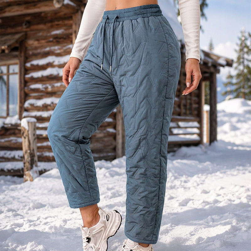 🔥Gratis verzending✈️Dikke winterbroek voor dames met pluche voering