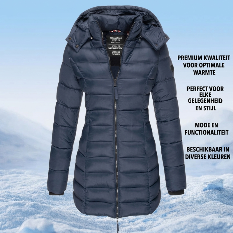 ✨ Lichtgewicht dames winterjas met capuchon — waterafstotend & comfortabel 🧥