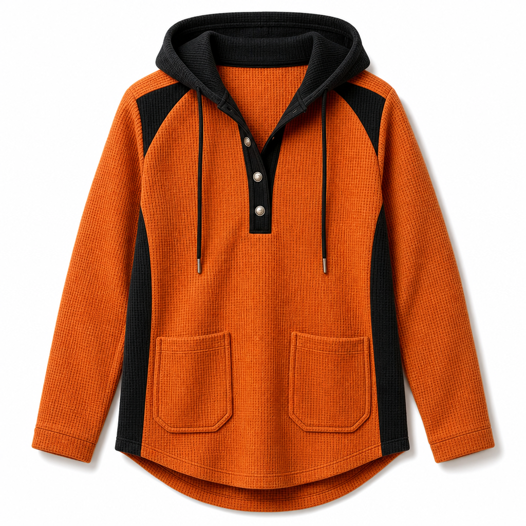 🔥Gratis verzending✈️Casual gebreid dames-sweatshirt met V-hals