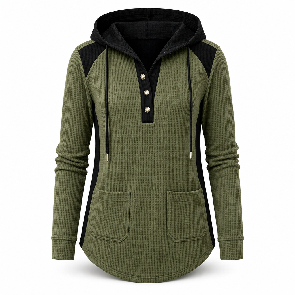 🔥Gratis verzending✈️Casual gebreid dames-sweatshirt met V-hals