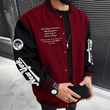 🔥Gratis verzending✈️Heren casual colour-block baseballjas