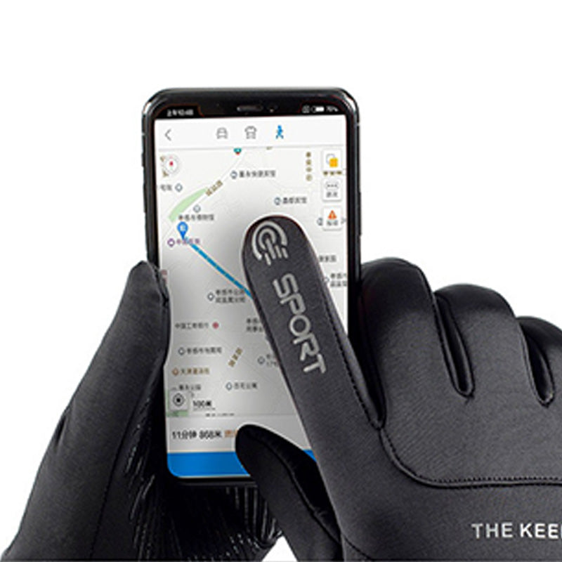 🔥Winter Warme Waterdichte Touchscreen Fietshandschoenen
