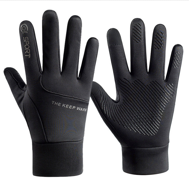 🔥Winter Warme Waterdichte Touchscreen Fietshandschoenen