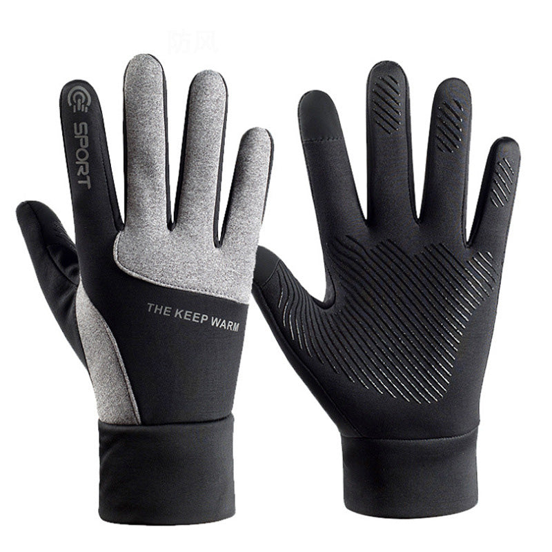 🔥Winter Warme Waterdichte Touchscreen Fietshandschoenen