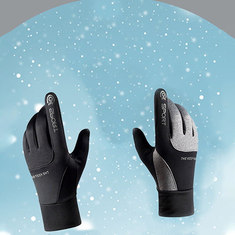 🔥Winter Warme Waterdichte Touchscreen Fietshandschoenen