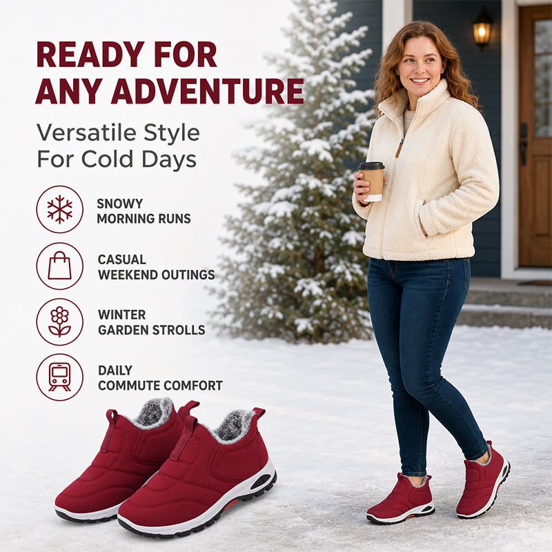 🔥Gratis verzending✈️Unisex warme winterschoenen zonder veters