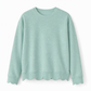 🔥Gratis verzending✈️Dames sweatshirt met ronde hals en geschulpte zoom