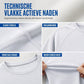 Snel droogmakend mannen shirt met ronde hals en lange mouwen