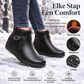🔥Gratis verzending✈️Dames winterlaarzen van PU-leer met voering van dikke pluche