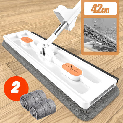 🔥2024 ny superabsorberende stor flat mopp💦